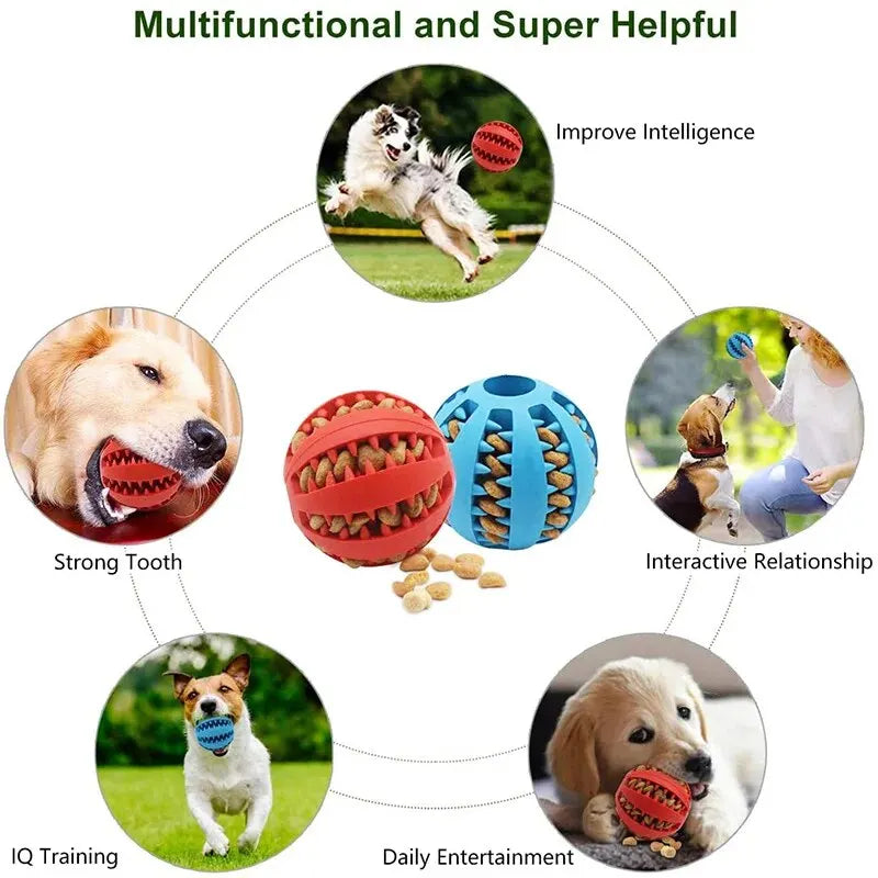 Dog Toy Ball, Nontoxic Bite Resistant.