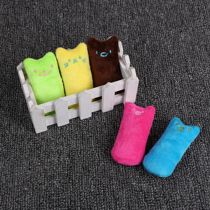 Teeth Grinding Catnip Toys for Pets