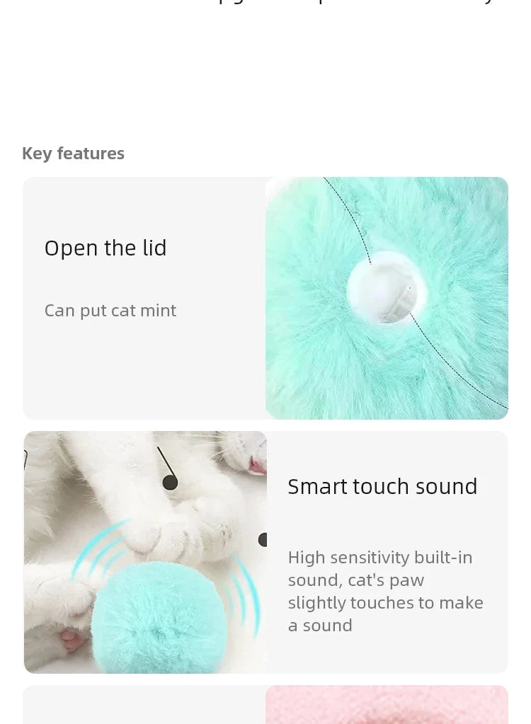 Interactive Ball Smart Cat Toys