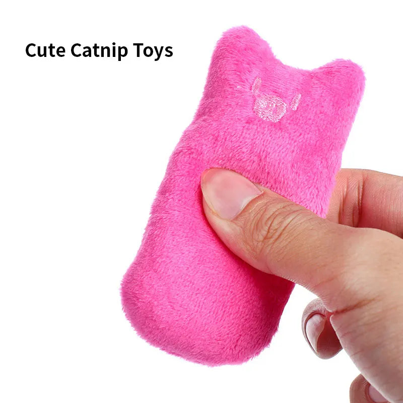 Teeth Grinding Catnip Toys for Pets