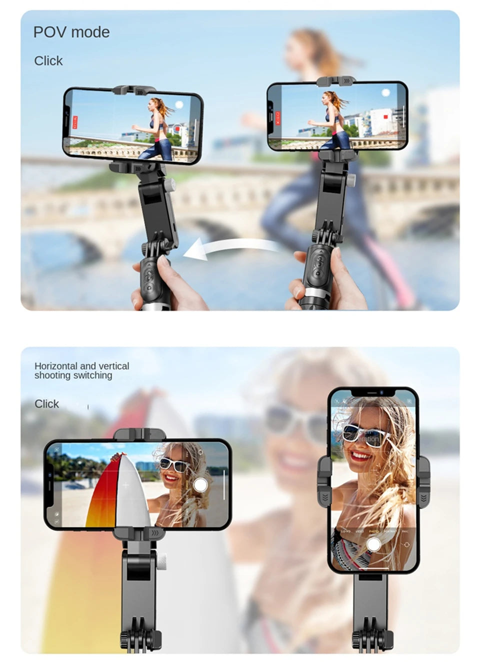 Stabilizer Desktop Selfie Stick.