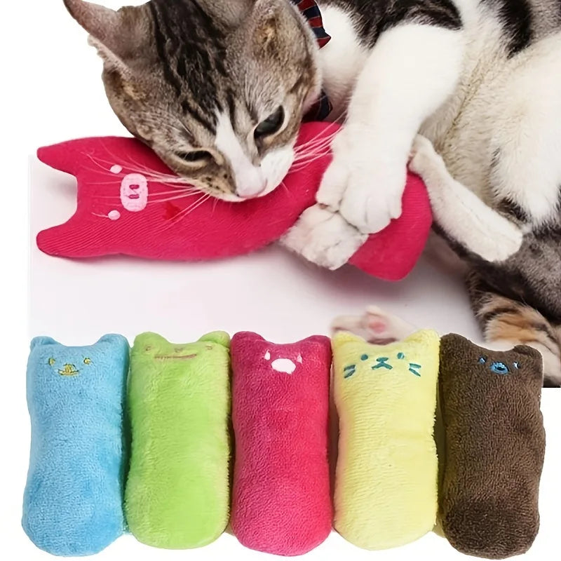 Teeth Grinding Catnip Toys for Pets