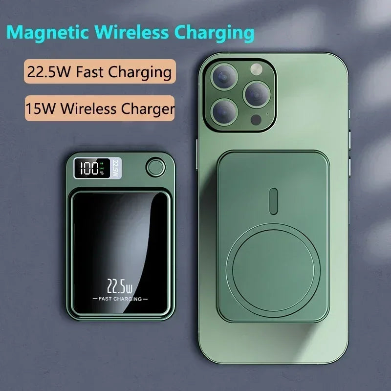 Magnetic Qi Wireless Charger Power Bank